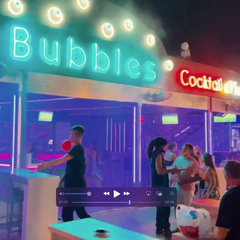 Bubbles Cocktail Bar - Bar Street - Paphos - Cyprus - Share Cyprus