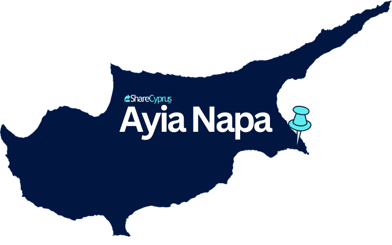 Share Cyprus Ayia Napa Map