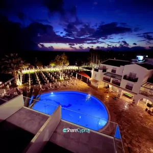 View from our room at the Akti Beach Hotel, Paphos, Cyprus - Photo by Share Cyprus