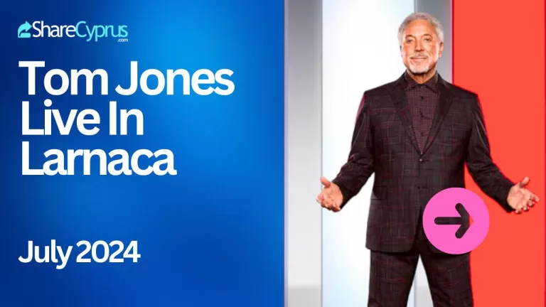 Click here for helpful information about TOM JONES CYPRUS TICKETS 2024