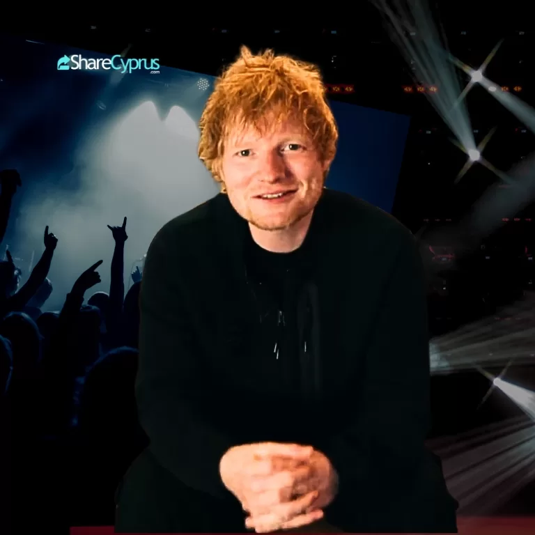 Ed Sheeran Concert Information - click here for helpful information about Ed Sheeran live in Larnaca, September 7th and 8th 2024